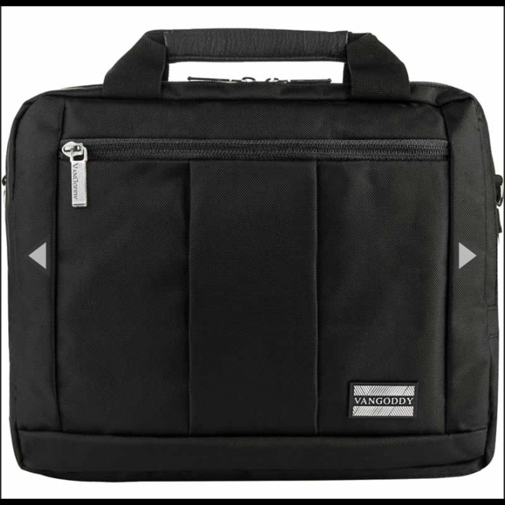 Vangoddy El Prado Bag - Fits up to 12" - Black